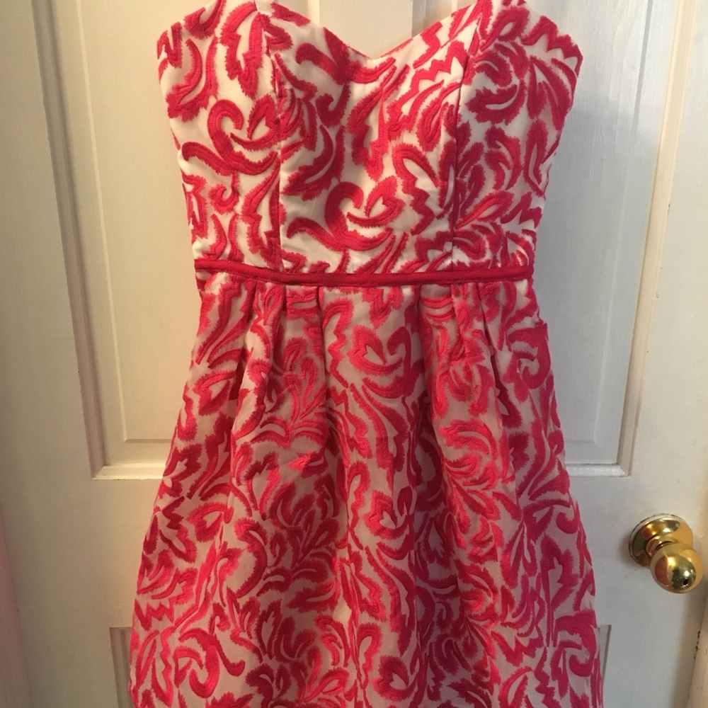 NWT pink and white dress - Picture 2 of 6